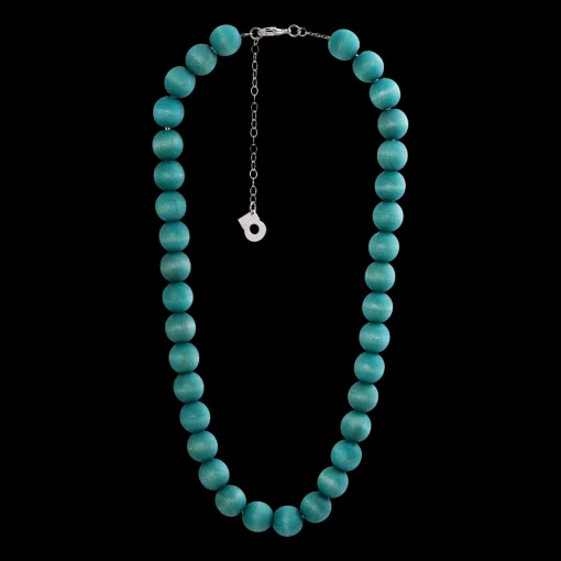 Fashion Aarikka Aito Necklace, aqua green ${1}