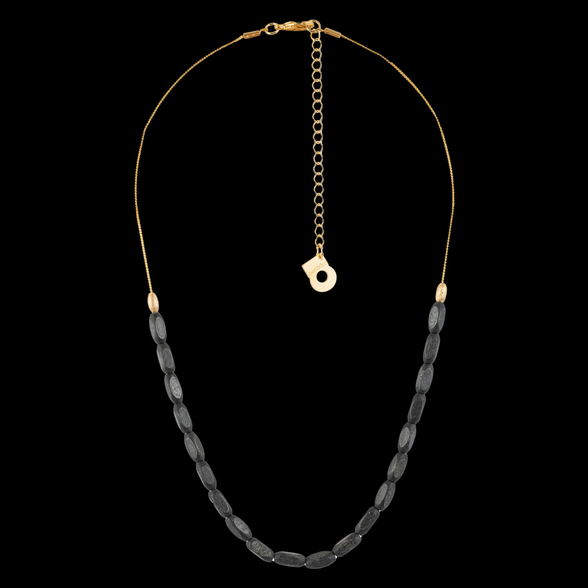 New Aarikka Elvira Necklace, black ${1}