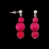 Fashion Aarikka Irene Earrings, pink ${1}
