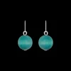 Discount Aarikka Karpalo Earrings, aqua green ${1}