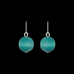 Discount Aarikka Karpalo Earrings, aqua green ${1}