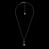 Discount Aarikka Lasipisara Necklace, plum red ${1}