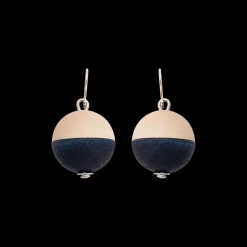 Discount Aarikka Leila Earrings, dark blue ${1}