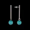 Clearance Aarikka Lilli Earrings, aqua green ${1}