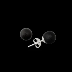 Best Aarikka Marja Earrings, black ${1}