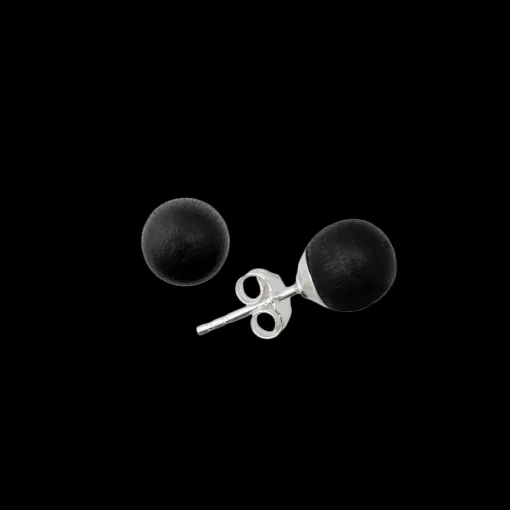 Best Aarikka Marja Earrings, black ${1}