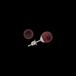 Hot Aarikka Marja Earrings, plum red ${1}