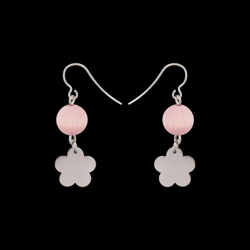 Best Aarikka Minea Earrings, pink ${1}
