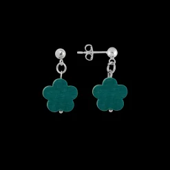 Online Aarikka Puistolemmikki Earrings, aqua green ${1}