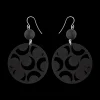 Best Aarikka Tuliainen Earrings, black ${1}