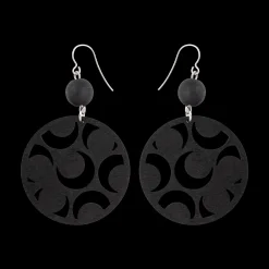 Best Aarikka Tuliainen Earrings, black ${1}
