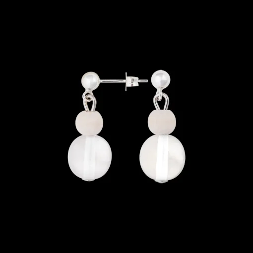Outlet Aarikka Vilkas Earrings, ecru ${1}