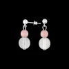 Discount Aarikka Vilkas Earrings, pink ${1}