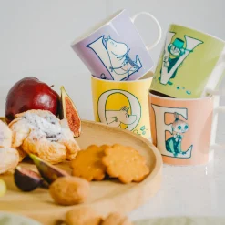 Fashion Arabia Moomin ABC Mugs - LOVE (Set of 4) ${1}