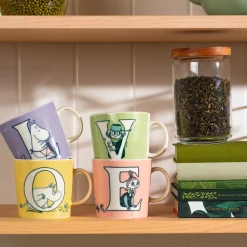 Fashion Arabia Moomin ABC Mugs - LOVE (Set of 4) ${1}