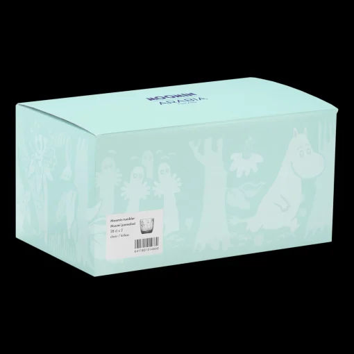 Best Arabia Moomin Forest Clear Glass Tumblers (Set of 2) ${1}