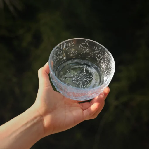 New Arabia Moomin Forest Clear Glass Bowl ${1}