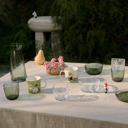 New Arabia Moomin Forest Clear Glass Bowl ${1}