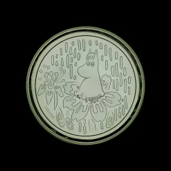 New Arabia Moomin Forest Green Glass Plate ${1}