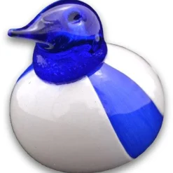 Discount Bianco Blu Finnish Glass Bird, Finland Bird ${1}