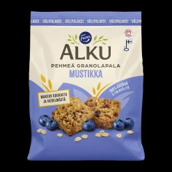Outlet Fazer Alku Soft Blueberry Granola Snack Bites (120g) ${1}