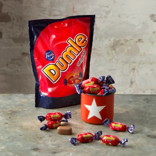 Hot Fazer Dumle Original Soft Toffee Covered w/ Milk Chocolate Bag (220g) ${1}