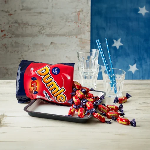 Hot Fazer Dumle Original Soft Toffee Covered w/ Milk Chocolate Bag (220g) ${1}