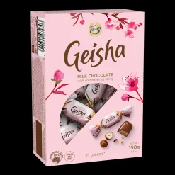 Sale Fazer Geisha Milk Chocolate with Hazelnut Box (150g) ${1}