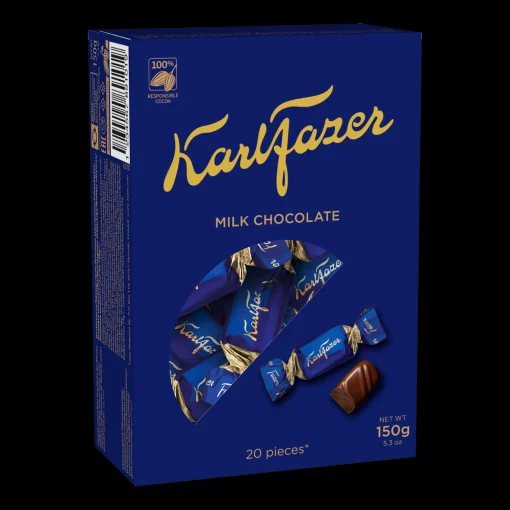 Hot Fazer Milk Chocolate Box (150g) ${1}