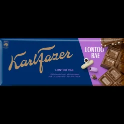 Discount Fazer Milk Chocolate Lontoo Rae Licorice Bar (200g) ${1}