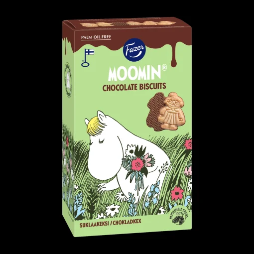 Hot Fazer Moomin Chocolate Biscuits (175g) ${1}