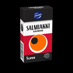New Fazer Super Salmiakki Pastilles (38g) ${1}
