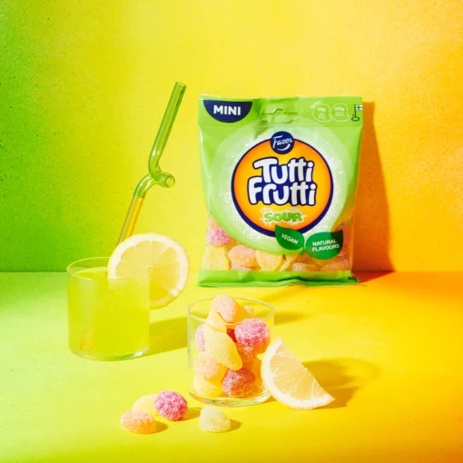 Clearance Fazer Tutti Frutti Sour Gummies (180g) ${1}