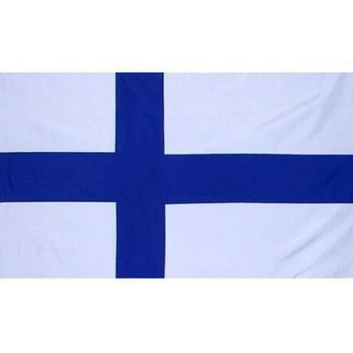 Clearance Touch of Finland Finland Flag 3x5ft Polyester ${1}