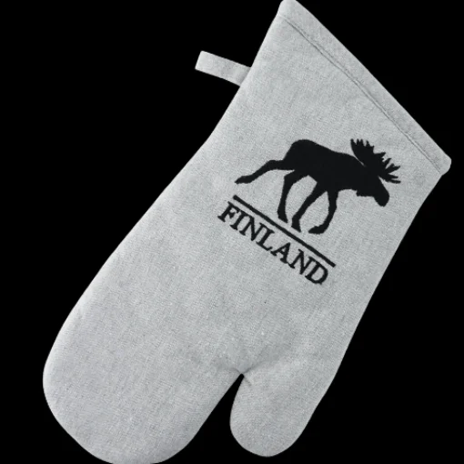 Clearance Nordic Souvenir Finland Moose Oven Mitt - Eco Friendly ${1}