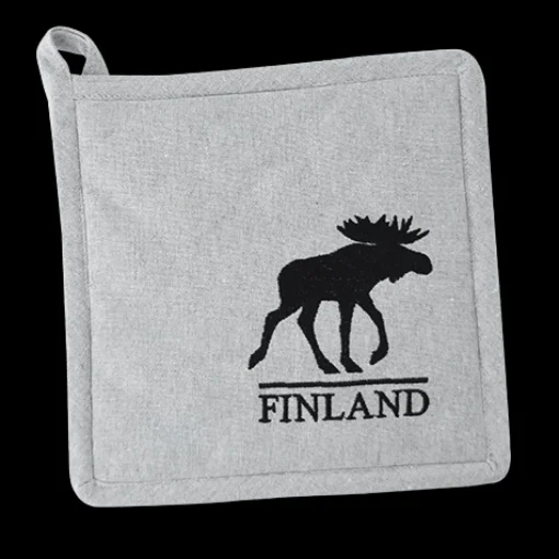 Best Nordic Souvenir Finland Moose Pot Holder - Eco Friendly ${1}