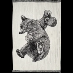 Online Finlayson Bear & Hedgehog Blanket ${1}