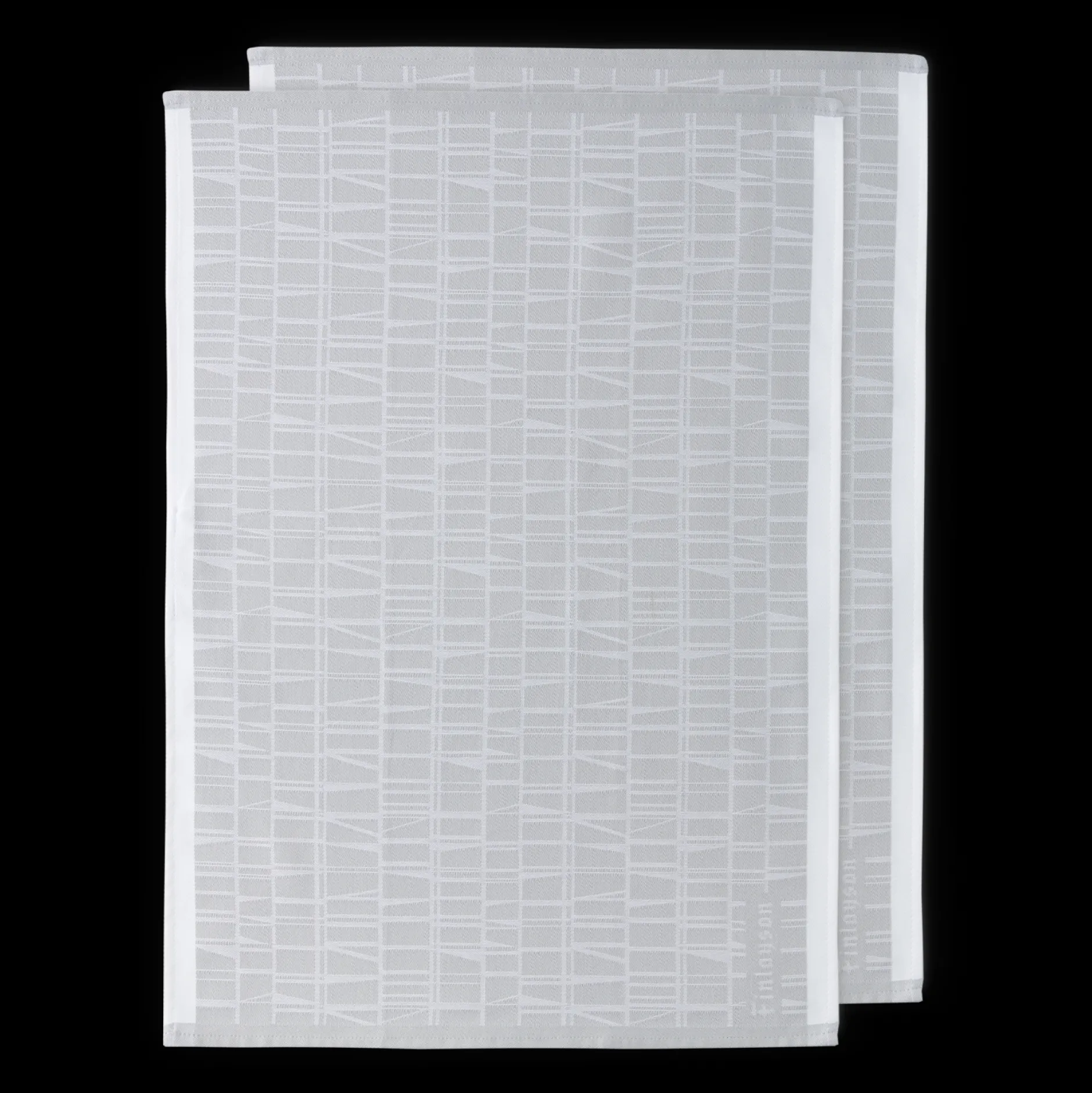 Online Finlayson Coronna Kitchen Towels (Set of 2), grey/white ${1}