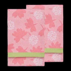 Outlet Touch of Finland Finlayson Söpö Kitchen Towels (Set of 2), rose/green ${1}