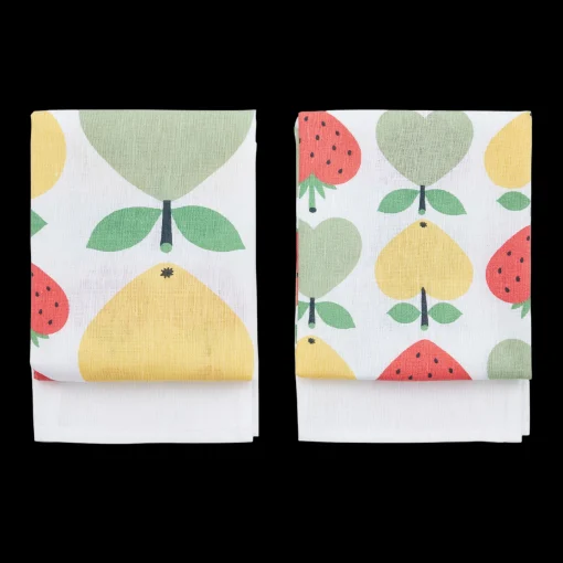 Fashion Finlayson Sydänhedelmät Kitchen Towels (Set of 2) ${1}