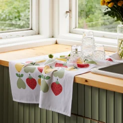 Fashion Finlayson Sydänhedelmät Kitchen Towels (Set of 2) ${1}