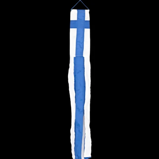 Clearance Touch of Finland Finnish Flag Windsock 60" ${1}