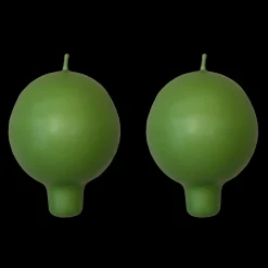 Online Puttipaja Finnish Footed Ball Candle Moss (Set of 2) ${1}