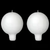 Best Puttipaja Finnish Footed Ball Candle White (Set of 2) ${1}