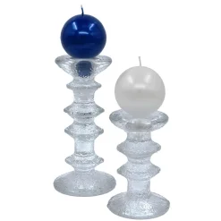 Hot Puttipaja Finnish Footed Ball Candle Metallic Luster Suomi (Set of 2) ${1}
