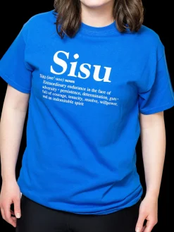 Sale Touch of Finland Finnish T-Shirts - Definition of Sisu ${1}