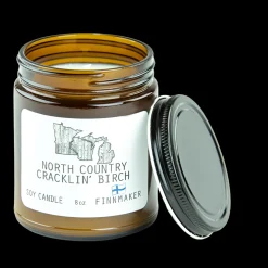 Clearance Finnmaker North Cracklin' Birch Candle ${1}