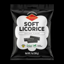 Discount Halva Finnish Soft Licorice Original Black (198g) ${1}