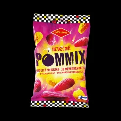 Hot Halva Pommix Hard Sour Lemon & Strawberry Candy (100g) ${1}