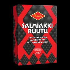 Hot Halva Salmiakki Ruutu Salt Licorice (240g) ${1}